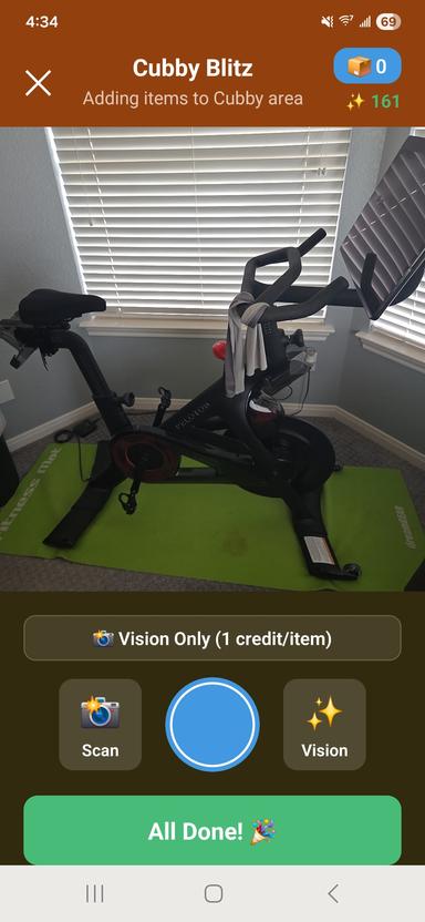 Cubby Blitz rapid item capture screen